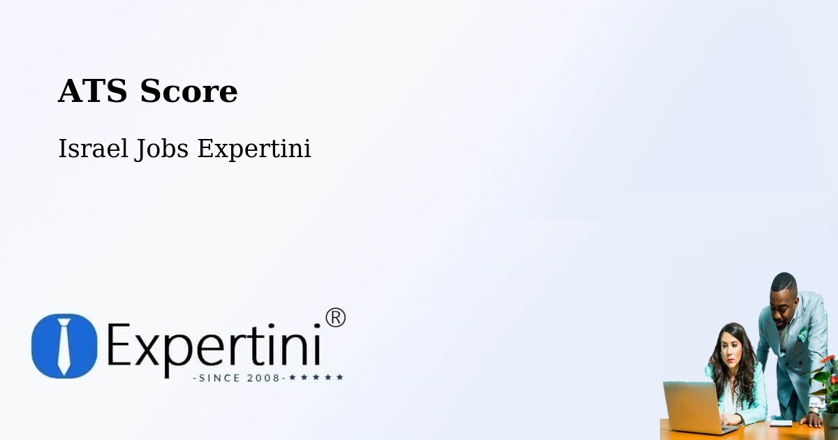 Resume ATS Score & Job Description Match Tool – Jerusalem - Israel Jobs Expertini