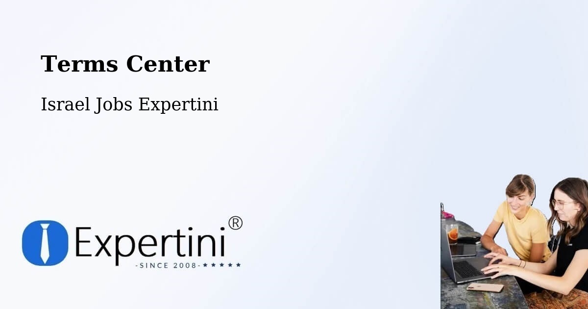 Terms of Service – Jerusalem - Israel Jobs Expertini